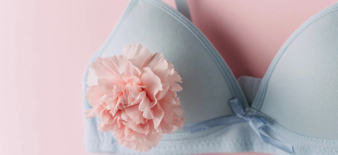 Blume auf BH
