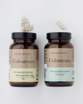 Set: Colostrum in Kapseln + Bananen-Colostrum für Kinder