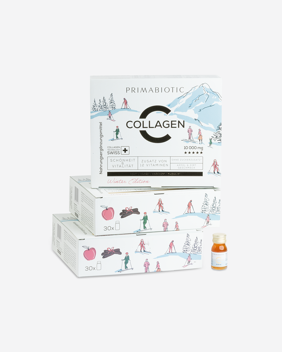 Primabiotic Collagen Winter Edition - 90 Tage Supplementierung