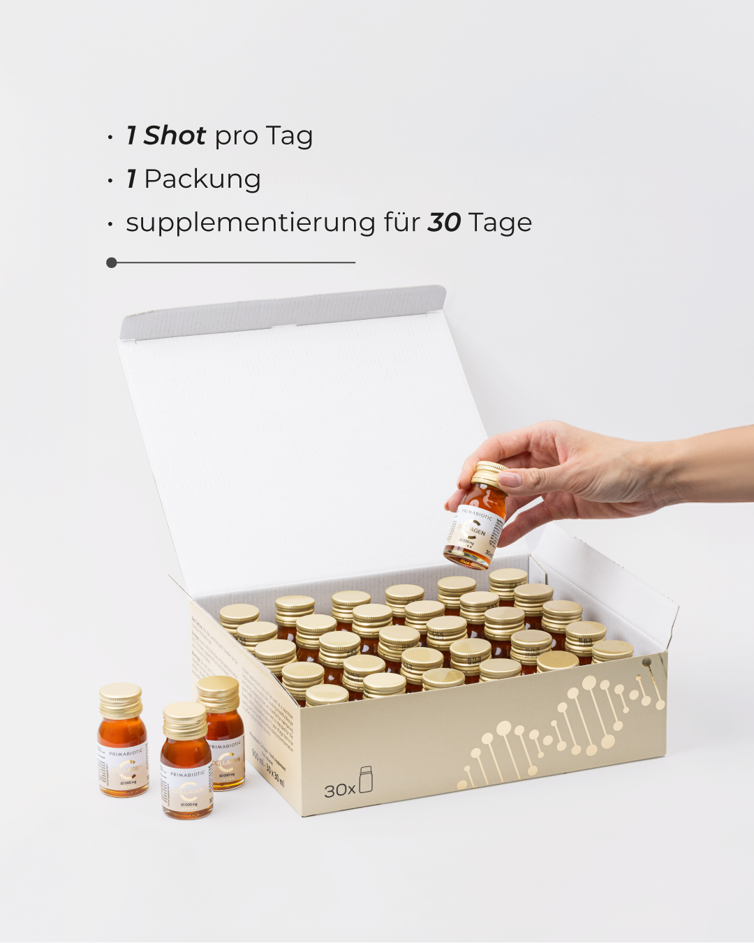 Primabiotic Collagen – Kollagen Trinkampullen