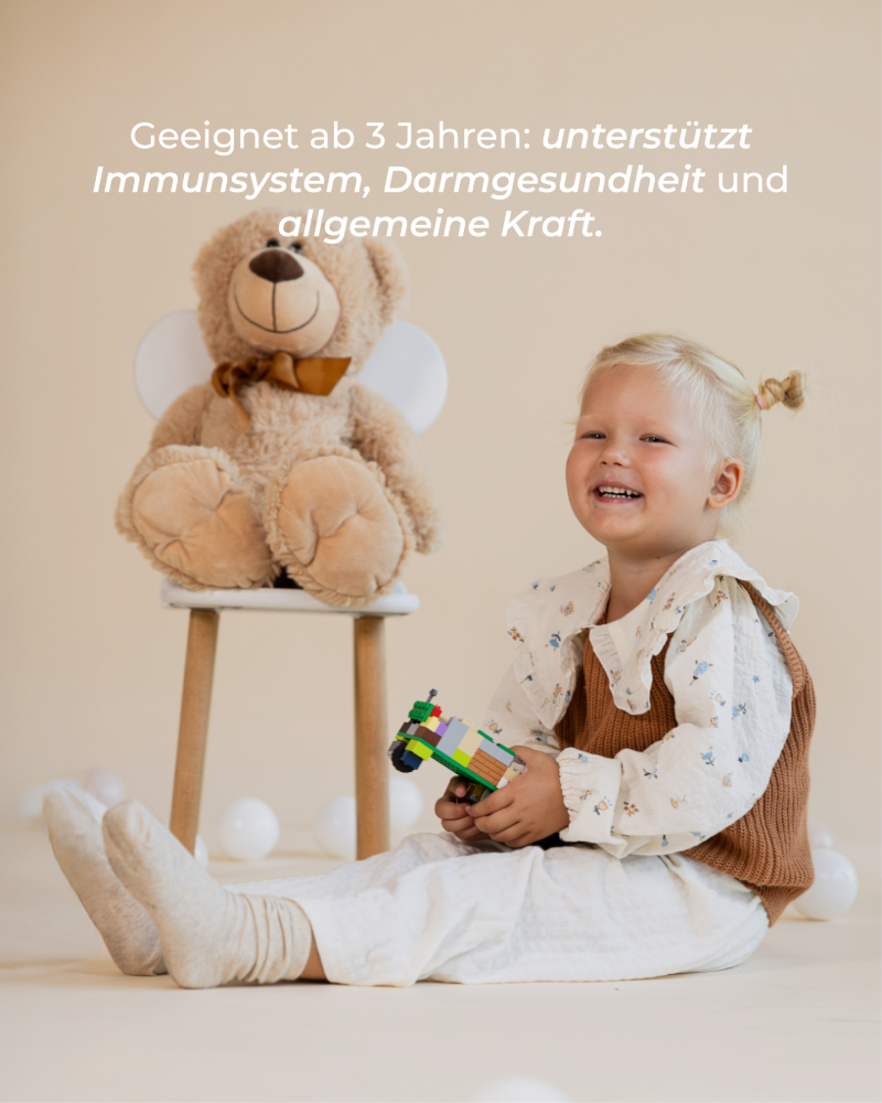 Colostrum Pulver für Kinder Bananengeschmack