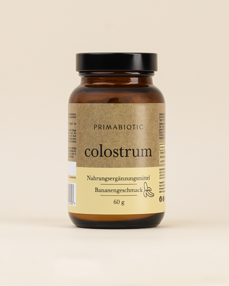 Colostrum Pulver für Kinder Bananengeschmack