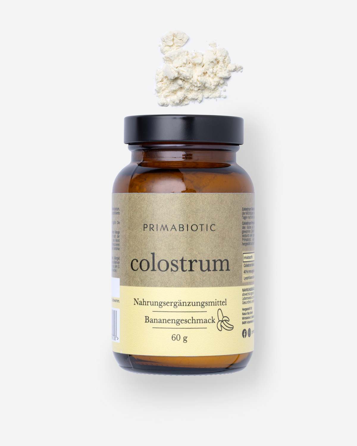 Colostrum Pulver für Kinder Bananengeschmack