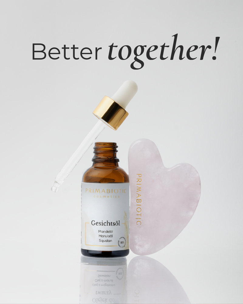 Set: Gua Sha und Gesichtsöl