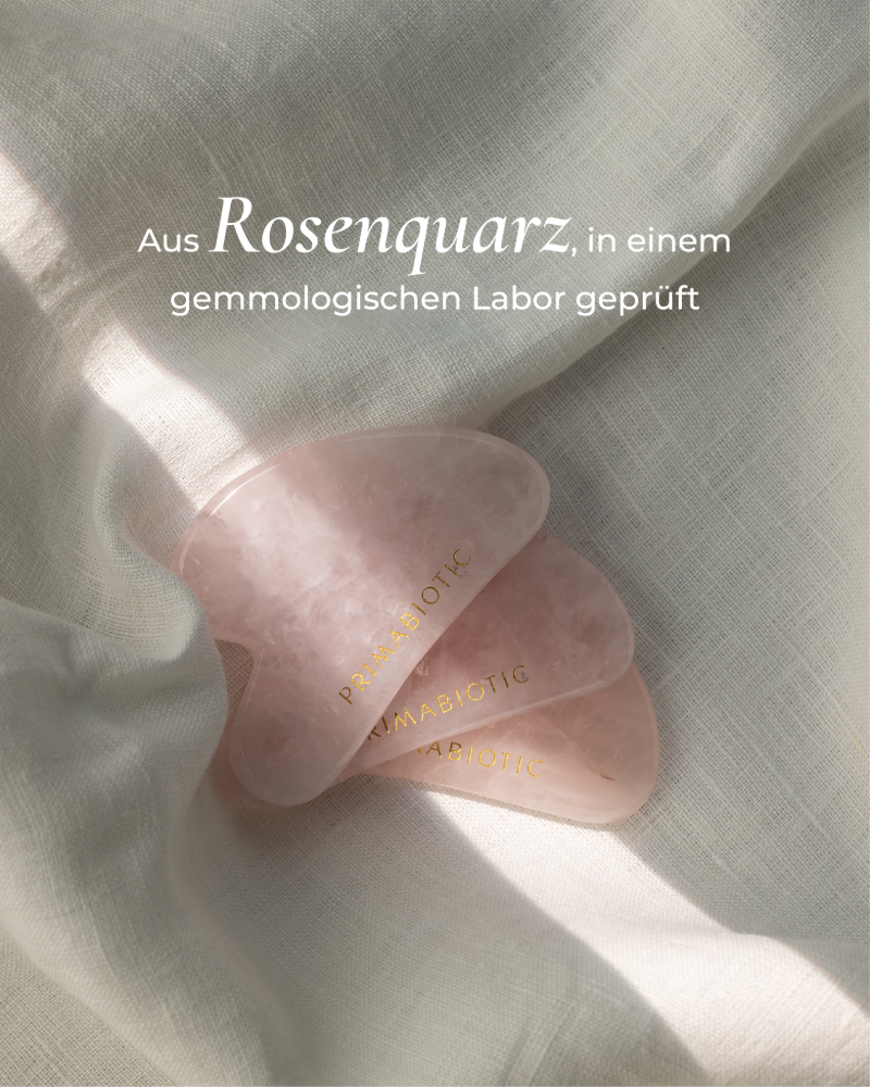Rosenquarz Gua Sha Stein