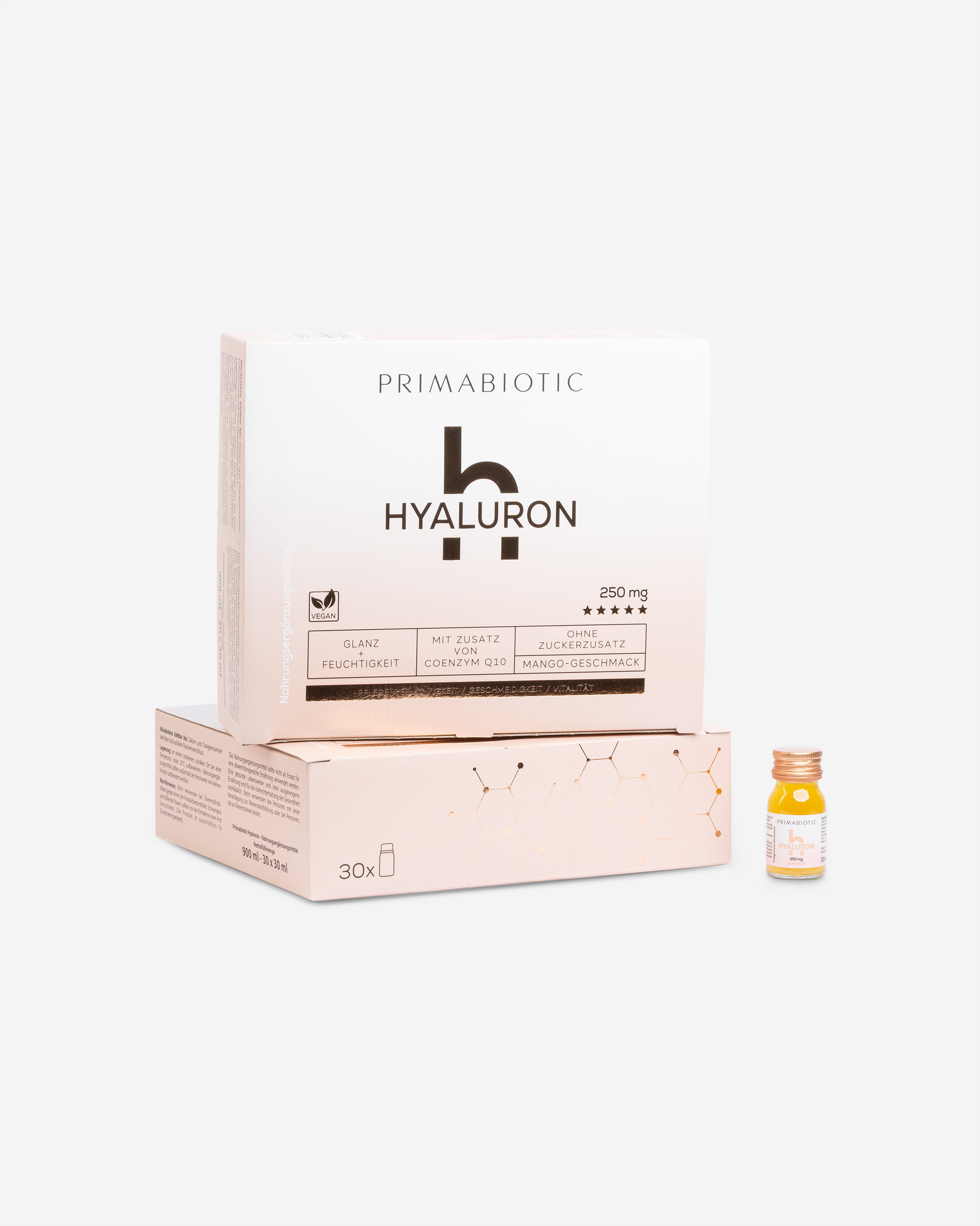 Primabiotic Hyaluron – Vegan Hyaluronsäure zum Trinken