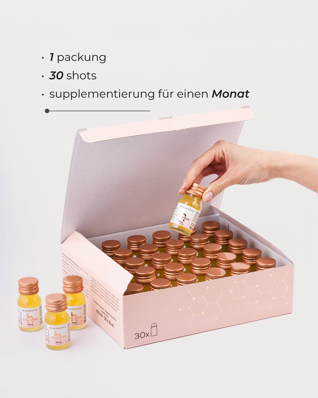 Primabiotic Hyaluron – Vegan Hyaluronsäure zum Trinken