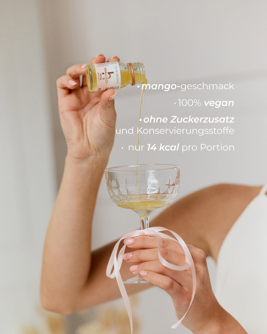 Primabiotic Hyaluron – Vegan Hyaluronsäure zum Trinken