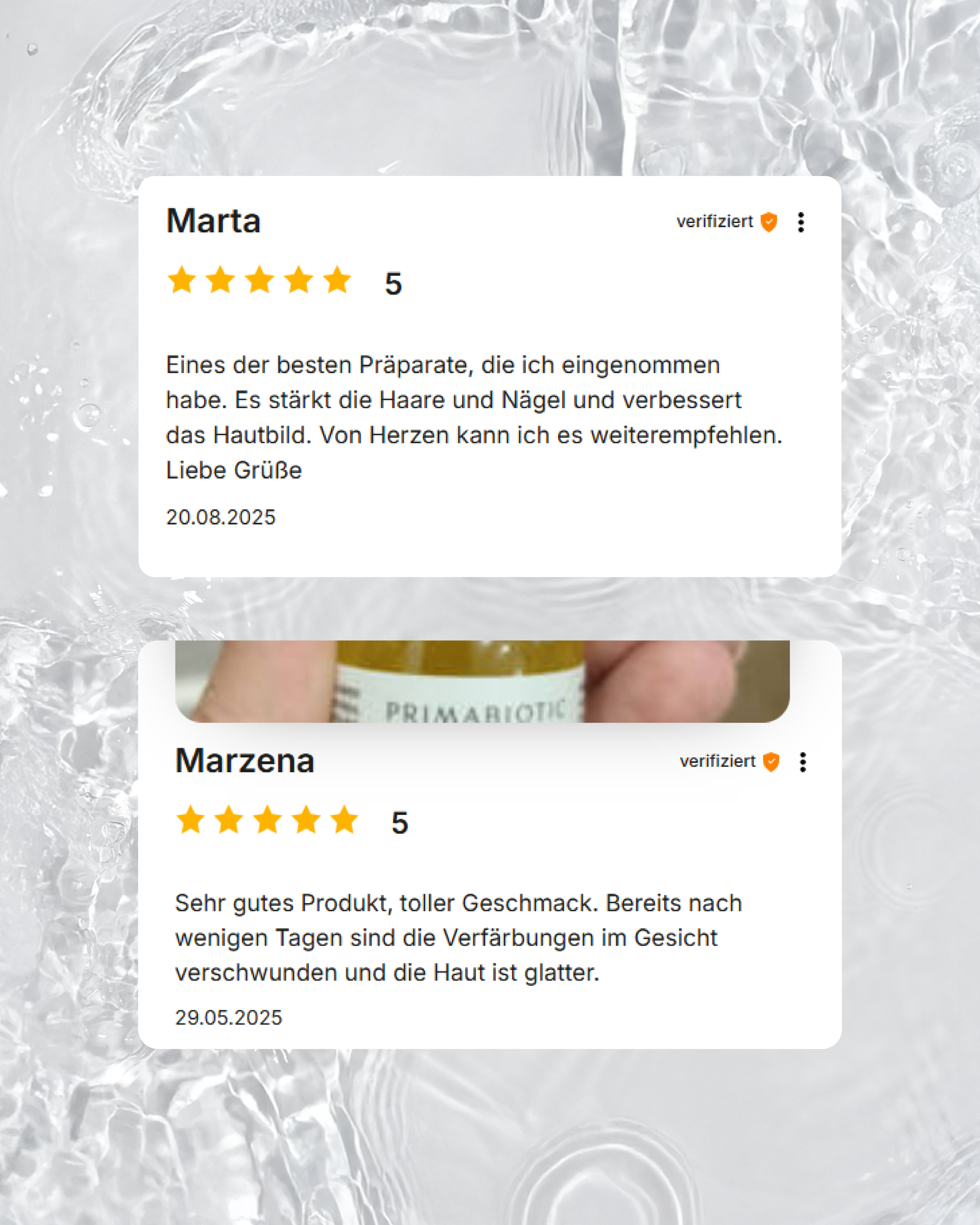 Primabiotic Hyaluron – Vegan Hyaluronsäure zum Trinken