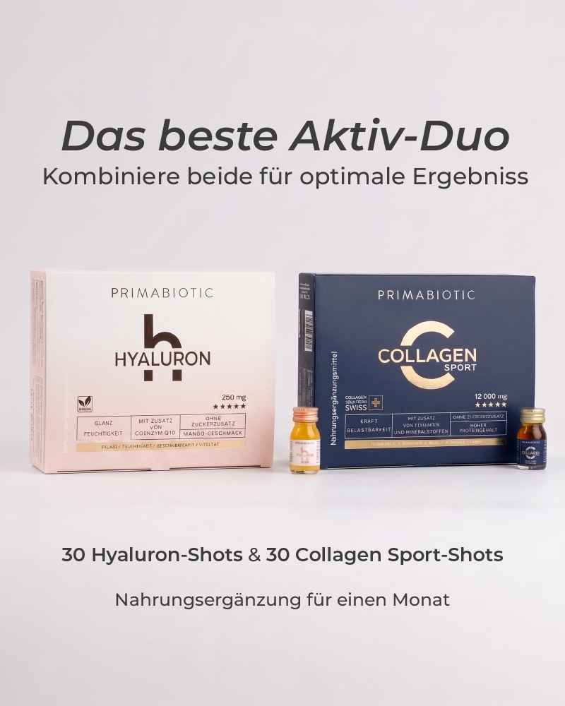Set: Primabiotic Collagen Sport & Hyaluron