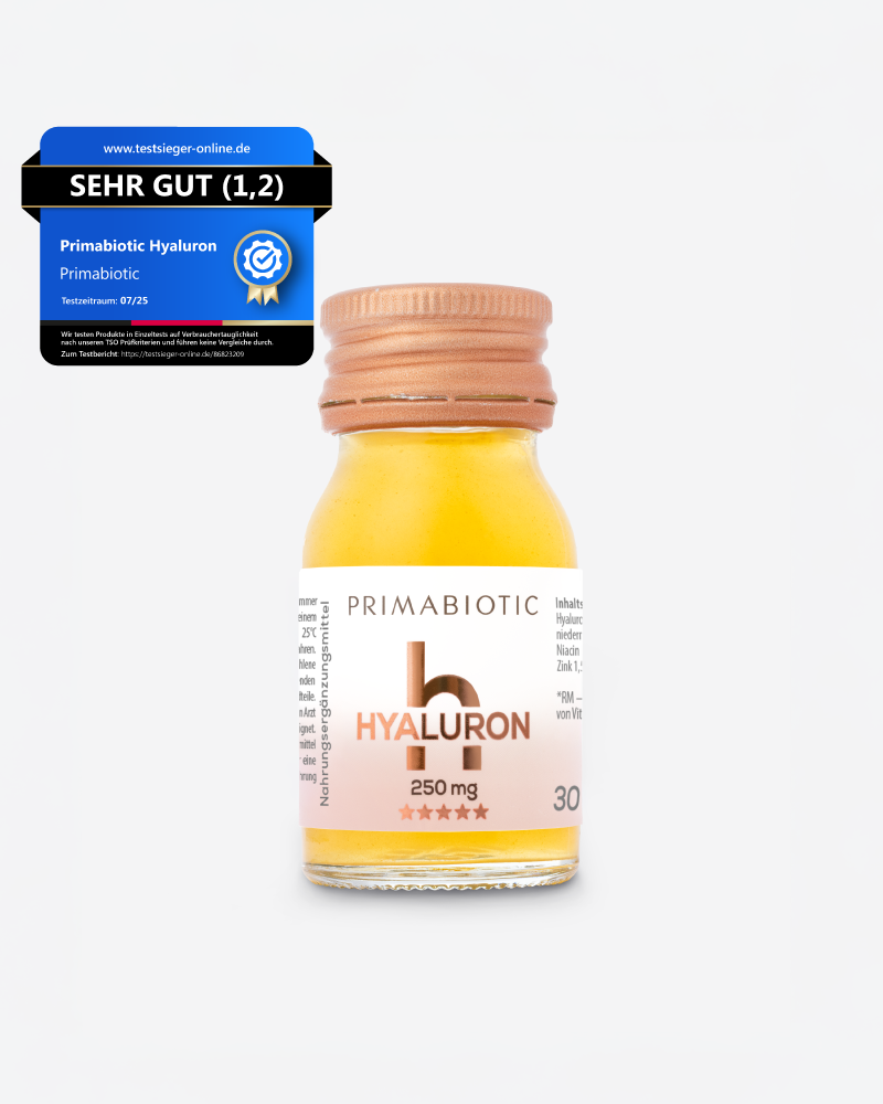 Primabiotic Hyaluron – Vegan Hyaluronsäure zum Trinken