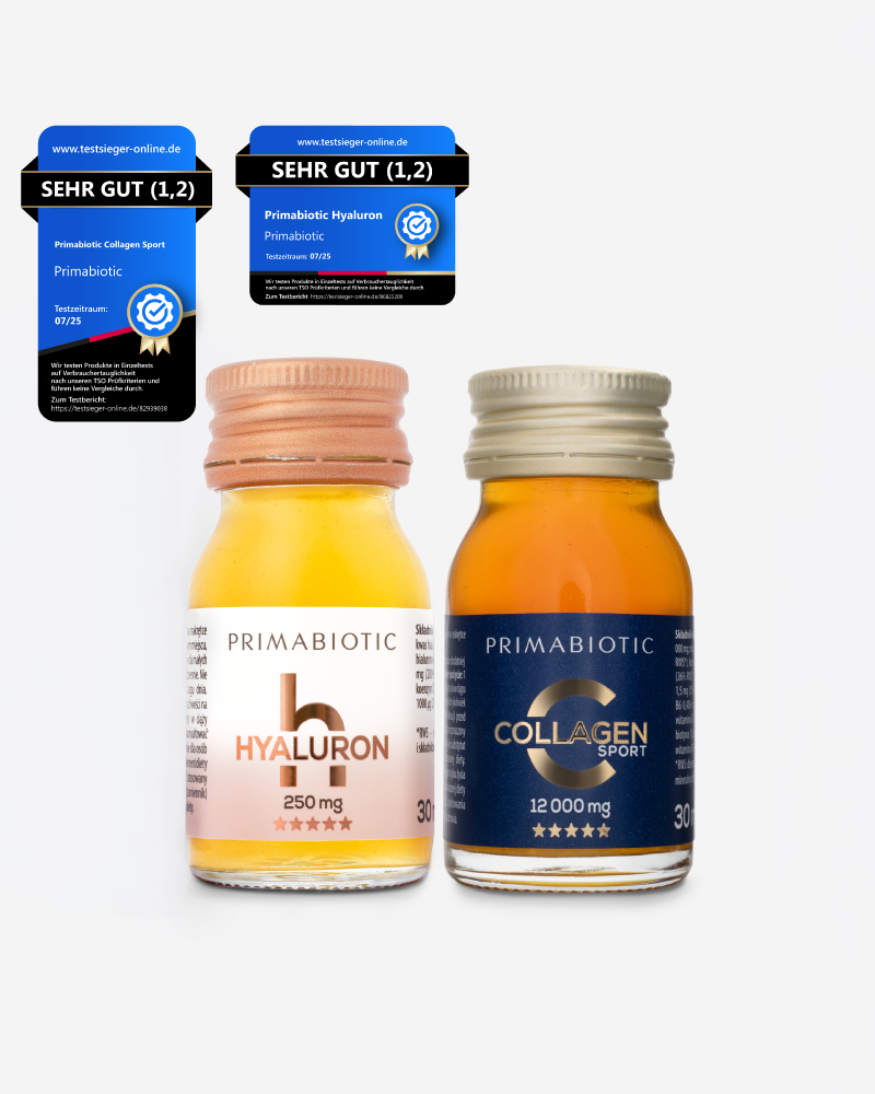 Set: Primabiotic Collagen Sport & Hyaluron