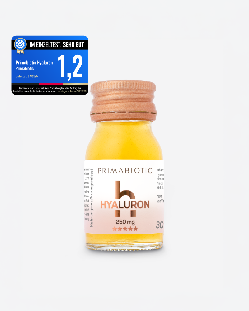 Primabiotic Hyaluron – Vegan Hyaluronsäure zum Trinken