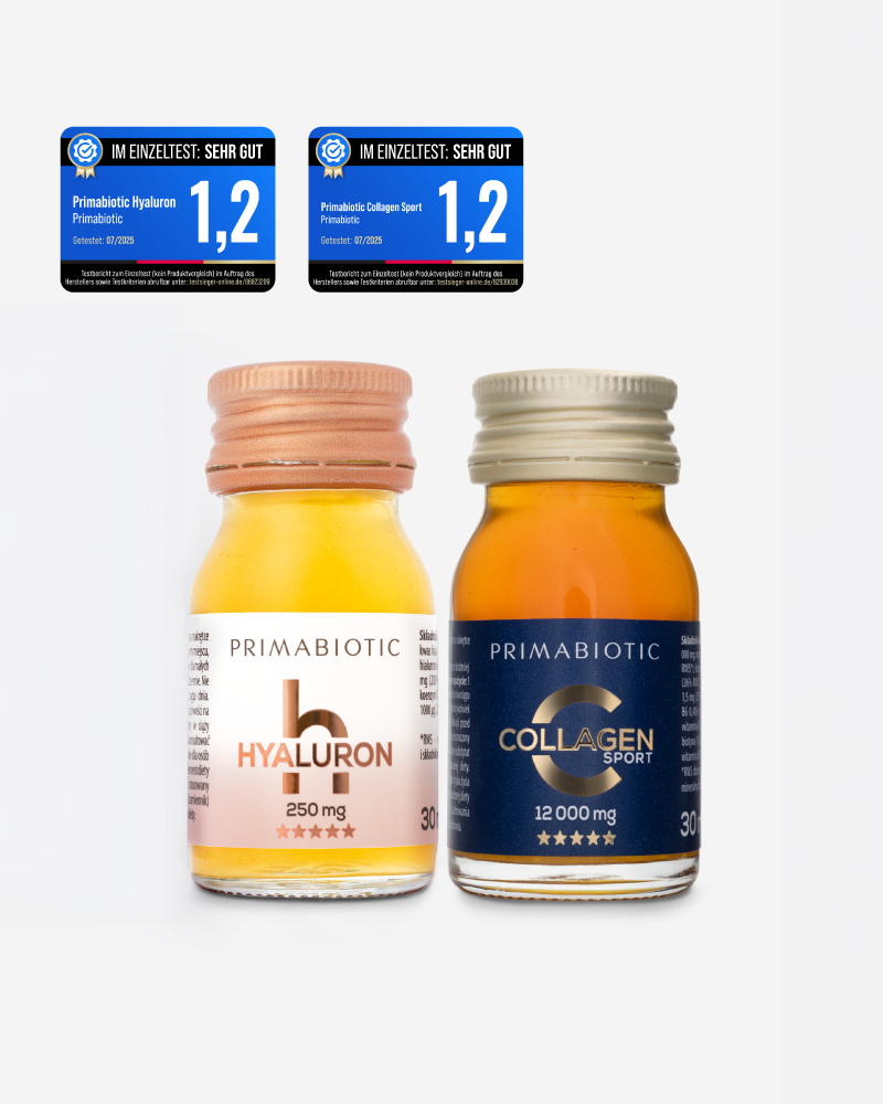 Set: Primabiotic Collagen Sport & Hyaluron