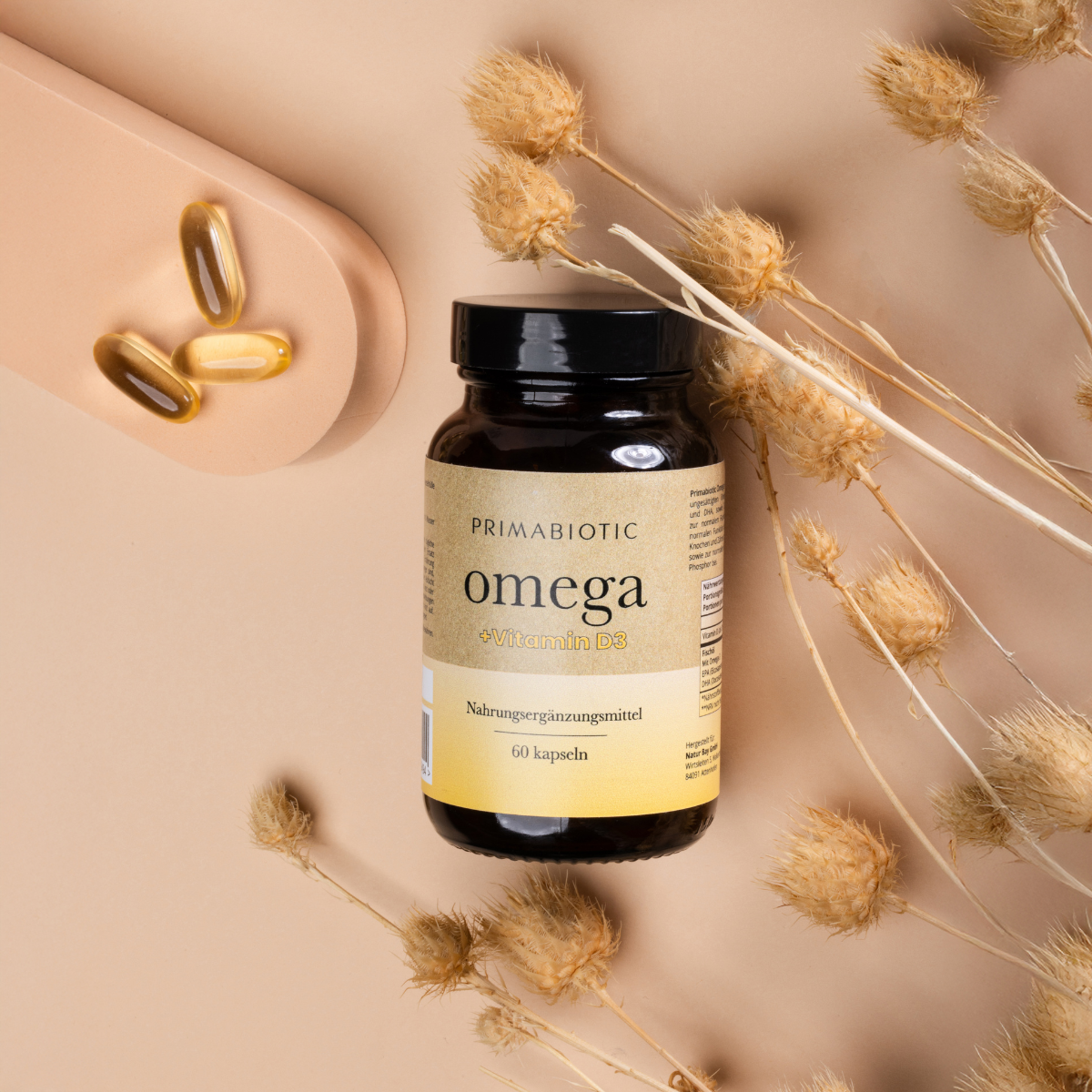 Omega 3 mit Vitamin D3 – Kapseln