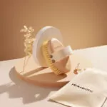 Körpermassagebürste + Täschchen